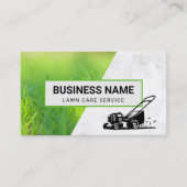 芝生&気に造園サービスプロフェッショナルグラス 名刺 (正面)