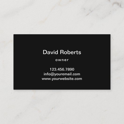 芝生&気に造園サービスプロフェッショナル 名刺 (裏面)