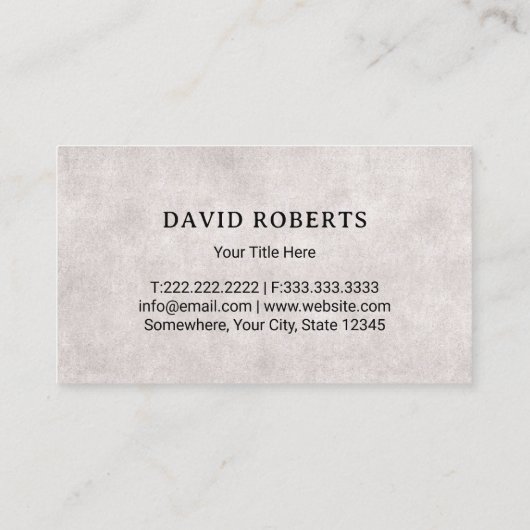 芝生&気に造園サービスヴィンテージモーア 名刺 (裏面)