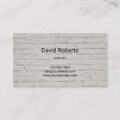 芝生&気に造園サービス赤レンガ 名刺 (裏面)