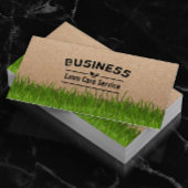 芝生&気に造園サー素朴ビスクラフト 名刺