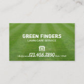 芝生&気に造園プロフェッショナルグリーンフィールド 名刺 (正面)