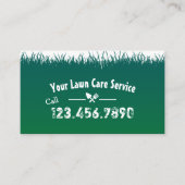 芝生&気に造園プロフェッショナルロイヤリティパンチ ロイヤリティカード (正面)