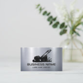 芝生&気に造園モーアプロフェッショナルメタル 名刺 (スタンド正面)