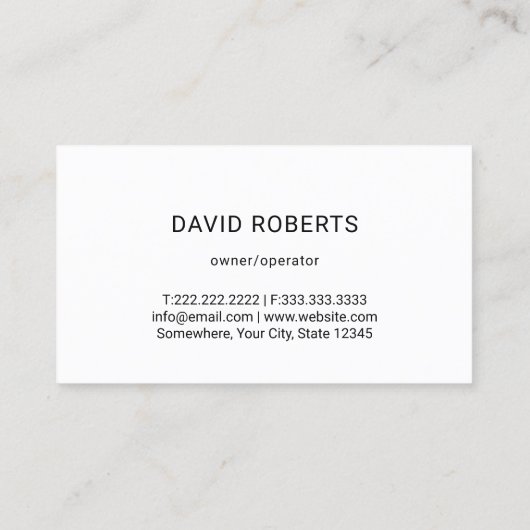 芝生&気に造園ライディングモーアUSA国旗 名刺 (裏面)