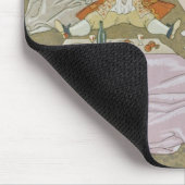 芝生、「祝日Galantes」のためのイラストレーション マウスパッド (コーナー)