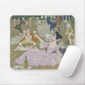 芝生、「祝日Galantes」のためのイラストレーション マウスパッド (マウス)