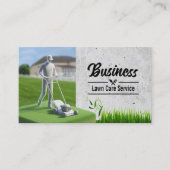 芝生&造園サービスプロフェッショナルモーイング 名刺 (正面)