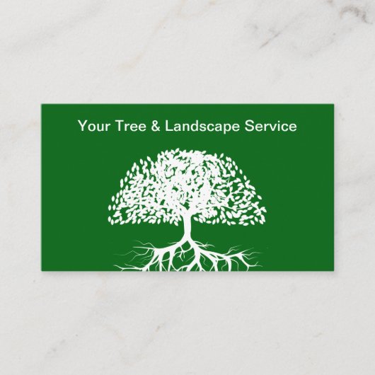 芝生・造園局 名刺 (正面)