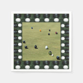 芝鉢のゲーム，誕生日紙ナプキン スタンダードカクテルナプキン (正面)