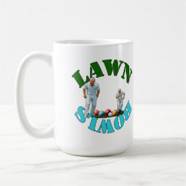 芝鉢の精神：ボウリングをする人、 クリケットの投手と椀 コーヒーマグカップ