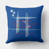 芭蕉の句 クッション (裏面)