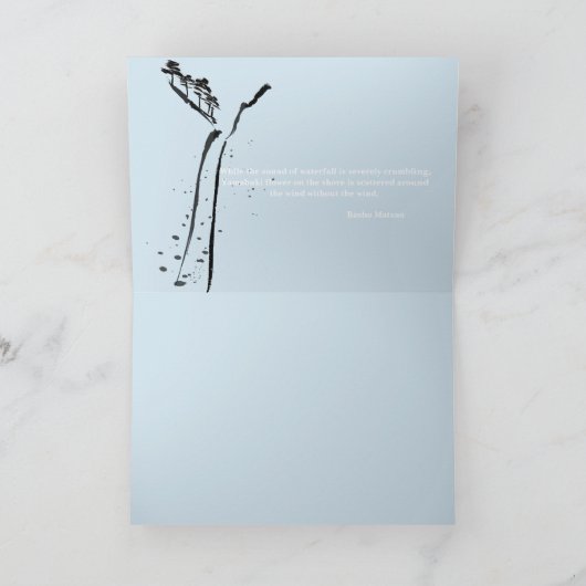 芭蕉俳句 カード (内部)