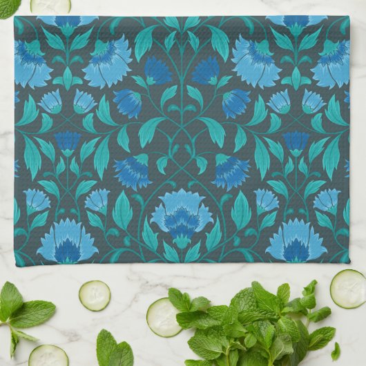 花с柄 キッチンタオル (折り畳み)