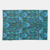 花с柄 キッチンタオル (横)