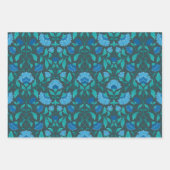 花с柄 ラッピングペーパーシート (正面2)