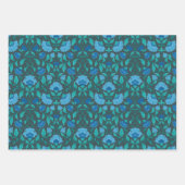 花с柄 ラッピングペーパーシート (正面)