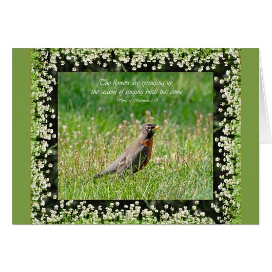 花々がパラカレオノートカードを飛び上げている (正面横)