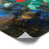 花々の間のオフェリア，レドン ポスター (角)