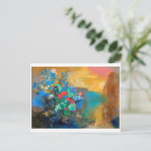 花々の間のオフェリア，レドン ポストカード (スタンド正面)