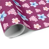 花々調和喜び ラッピングペーパー (ロールコーナー)