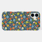 花々 iPhoneケース (裏面横)