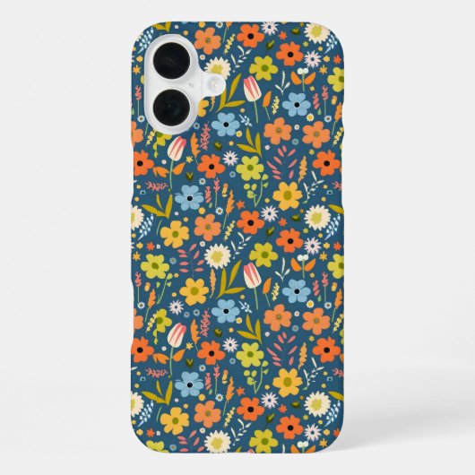 花々 iPhoneケース (裏面)