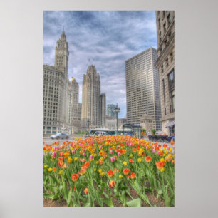 花々Chicago ポスター