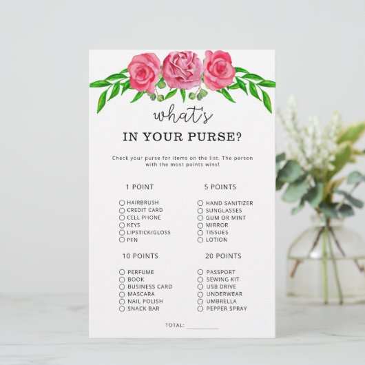 花あなたの財布のゲームの中にあるものを (スタンド正面)