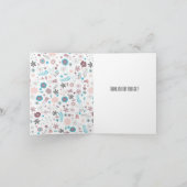 花ありがとう サンキューカード (内部)