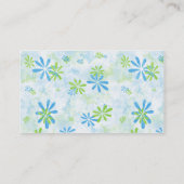 花いっぱいのお母さんカード コーリングカード (裏面)