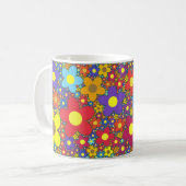 花いっぱい コーヒーマグカップ (正面左)