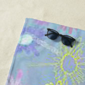 花おもしろいビーチタオル ビーチタオル (インサイチュ)