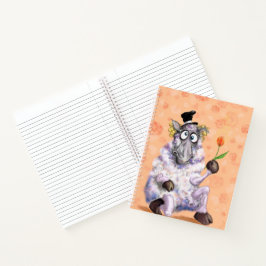 花おもしろい付きノートROMATIC RAM ノートブック