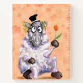 花おもしろい付きノートROMATIC RAM ノートブック (裏面)