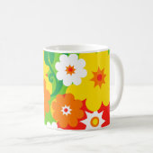 花おもしろい力壁紙 コーヒーマグカップ (正面右)