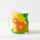 花おもしろい力壁紙 コーヒーマグカップ (正面左)