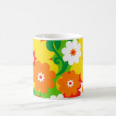 花おもしろい力壁紙 コーヒーマグカップ (中央)