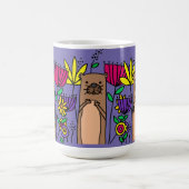 花おもしろい園の自然 コーヒーマグカップ (中央)