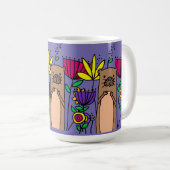 花おもしろい園の自然 コーヒーマグカップ (正面右)