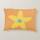 花おもしろい装飾用クッション アクセントクッション (裏面)