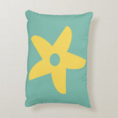 花おもしろい装飾用クッション アクセントクッション (裏面(縦))