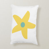 花おもしろい装飾用クッション アクセントクッション (裏面(縦))