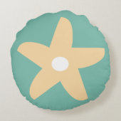 花おもしろい装飾用クッション ラウンドクッション (裏面)