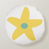 花おもしろい装飾用クッション ラウンドクッション (裏面)