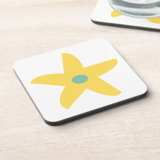 花おもしろい コースター (左側)