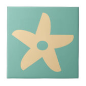 花おもしろい タイル (正面)