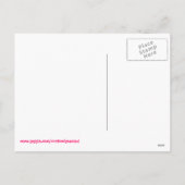 花およびイースターエッグのヴィンテージのイースターカード シーズンポストカード (裏面)