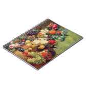 花およびフルーツが付いている静物画 ノートブック (左側)