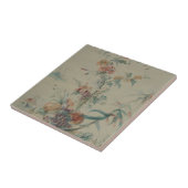 花および中国趣味 タイル (側面)